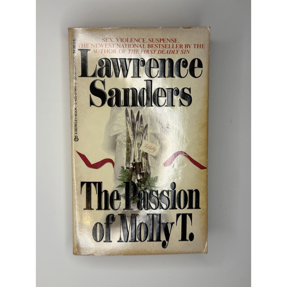 The Passion of Molly, T. Lawrence Sanders Paperback Berkley Suspense Vintage